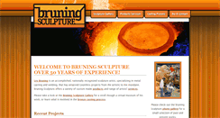 Desktop Screenshot of bruningsculpture.com